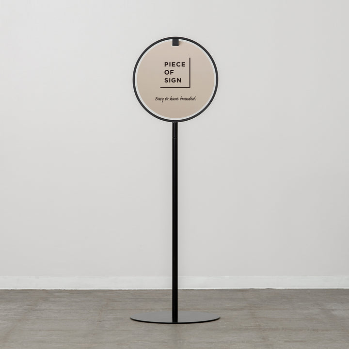 ROUND FRAMED スタンドサイン - PIECE OF SIGN