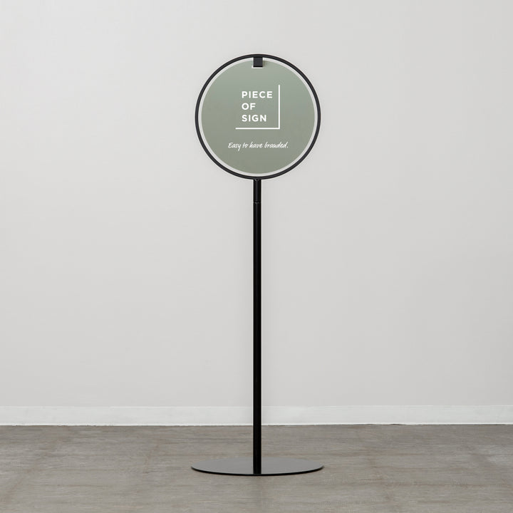 ROUND FRAMED スタンドサイン - PIECE OF SIGN