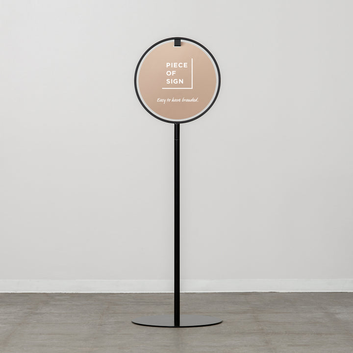 ROUND FRAMED スタンドサイン - PIECE OF SIGN