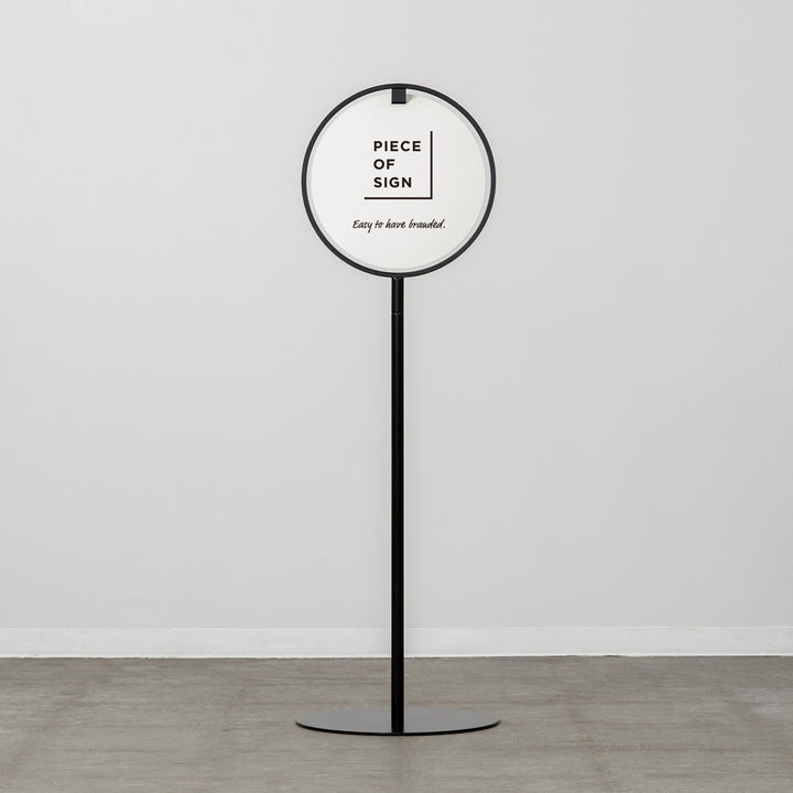 ROUND FRAMED スタンドサイン - PIECE OF SIGN