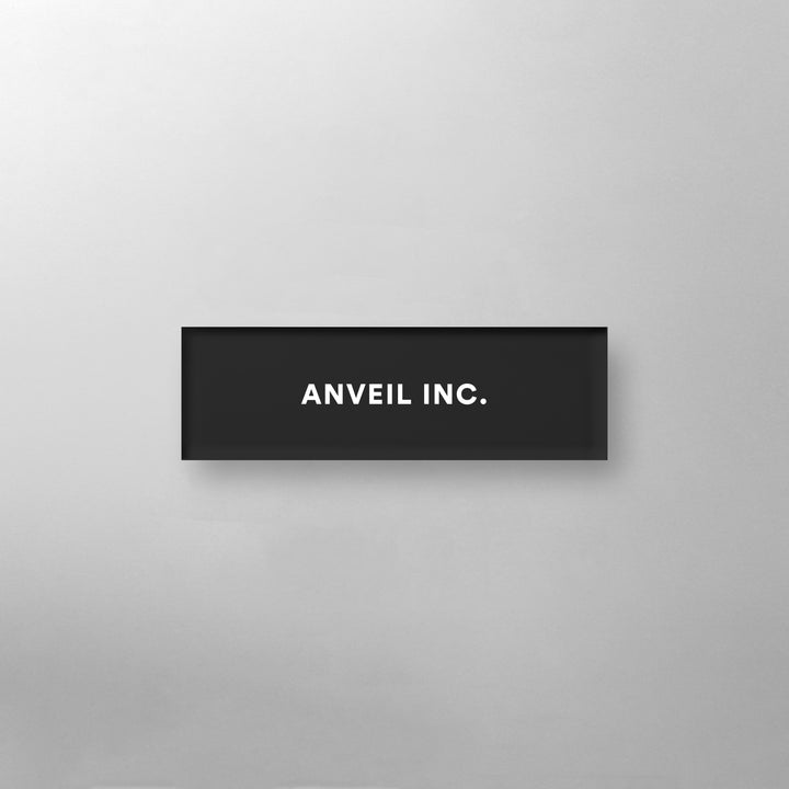 THE DOOR PLATE - COLOR - PIECE OF SIGN