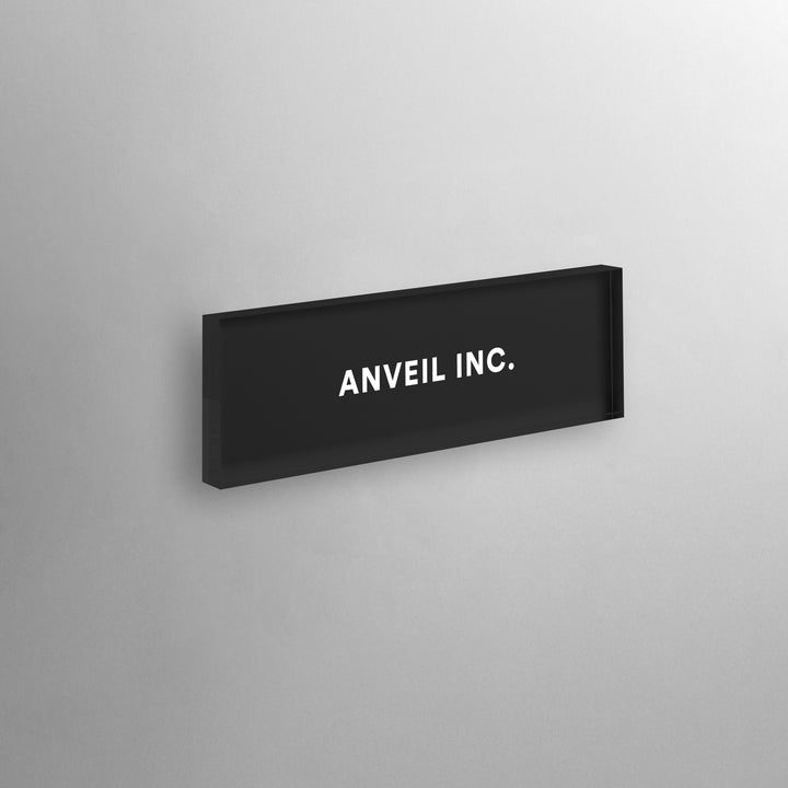 THE DOOR PLATE - COLOR - PIECE OF SIGN