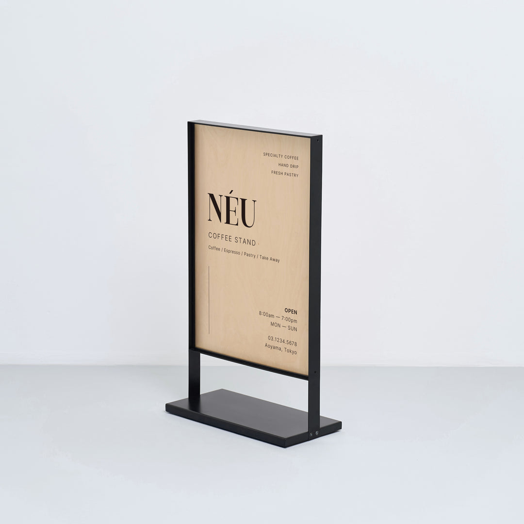 LARGE PLATE SIGN