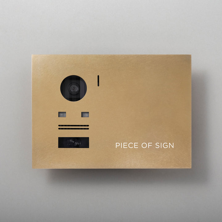 THE DOOR PLATE - インターホンカバー - PIECE OF SIGN