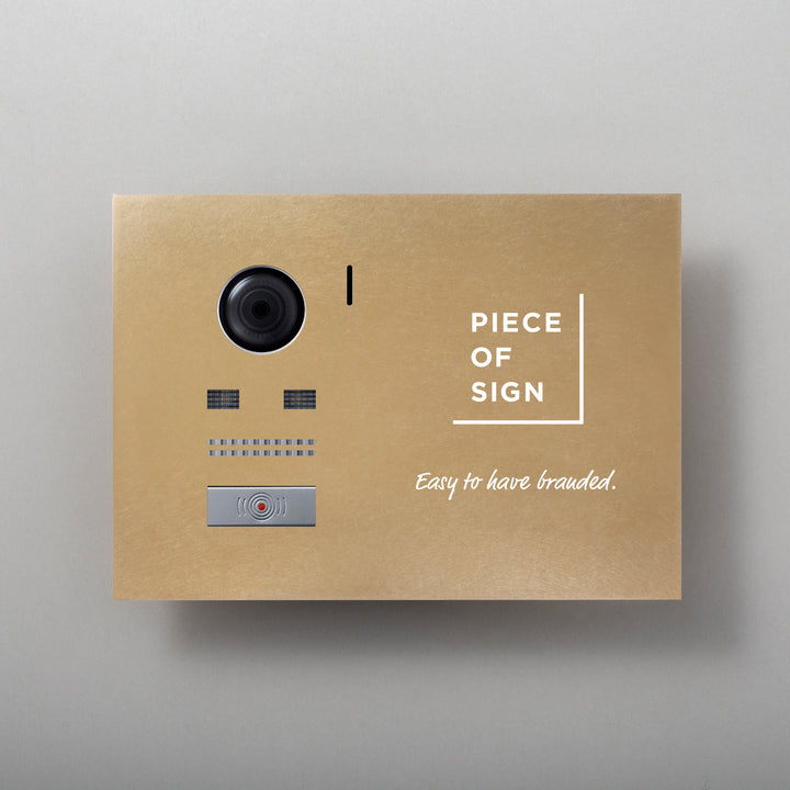 THE DOOR PLATE - インターホンカバー - PIECE OF SIGN