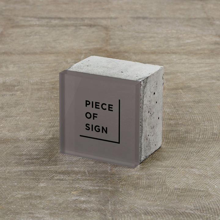 ACRYLIC PLATE ブロックサイン - PIECE OF SIGN