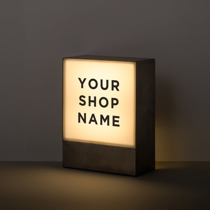 LIGHT BOX サイン - PIECE OF SIGN