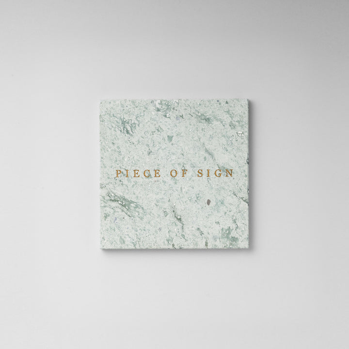 THE DOOR PLATE - 彫刻カラー仕上げ - PIECE OF SIGN