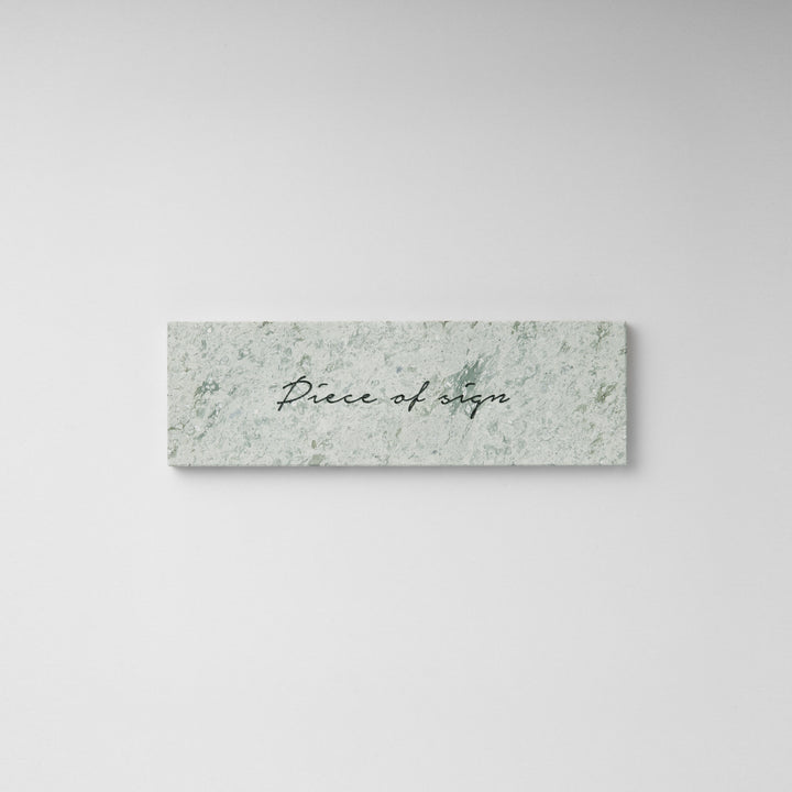 THE DOOR PLATE - 彫刻カラー仕上げ - PIECE OF SIGN