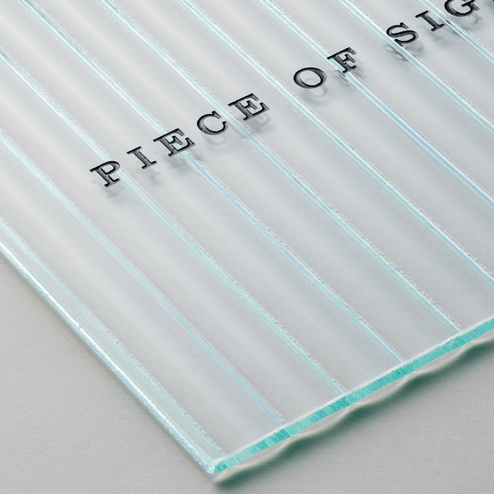 THE DOOR PLATE - 彫刻仕上げ - PIECE OF SIGN