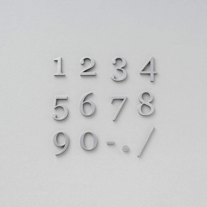 LETTER SIGN 切文字表札セット - PIECE OF SIGN