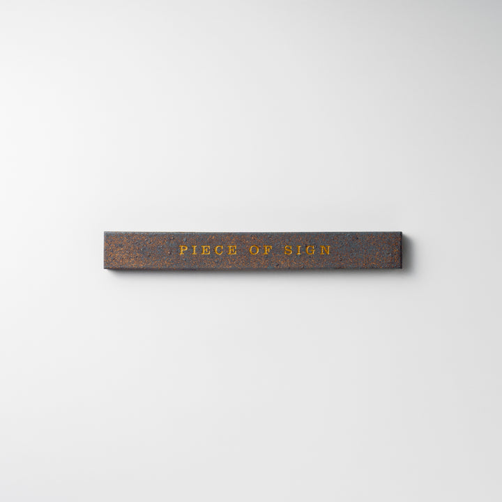 THE DOOR PLATE - Tessera - 彫刻カラー仕上げ - PIECE OF SIGN