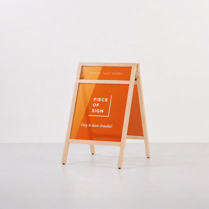 A-SHAPED WOOD FRAME スタンドサイン