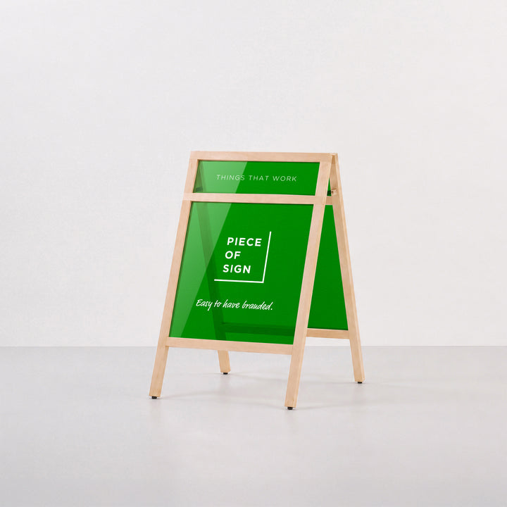 A-SHAPED WOOD FRAME スタンドサイン