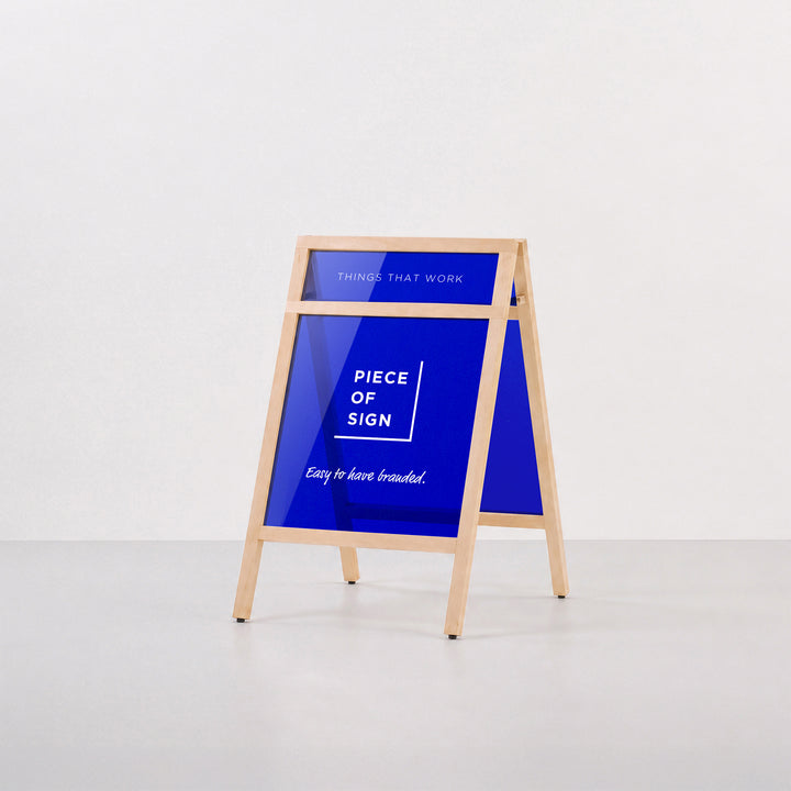 A-SHAPED WOOD FRAME スタンドサイン