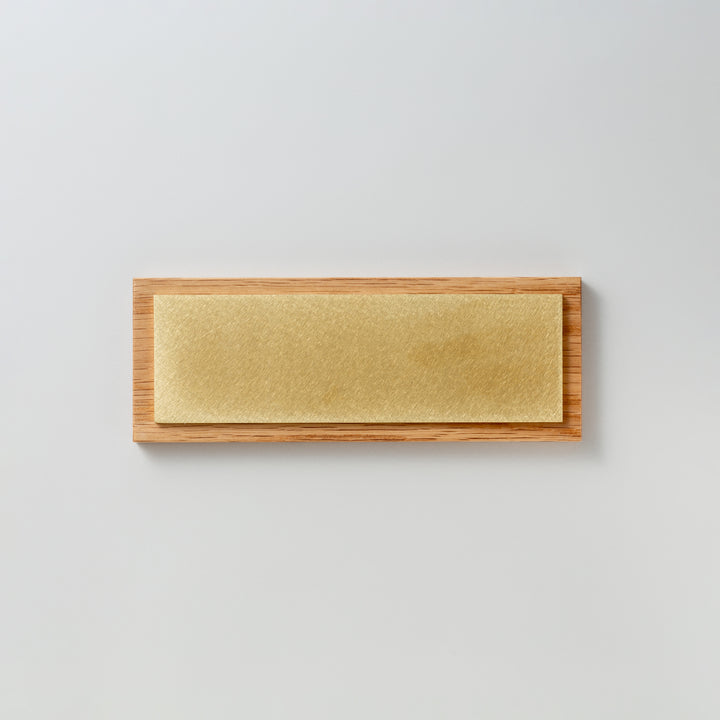 THE DOOR PLATE - 異素材MIX