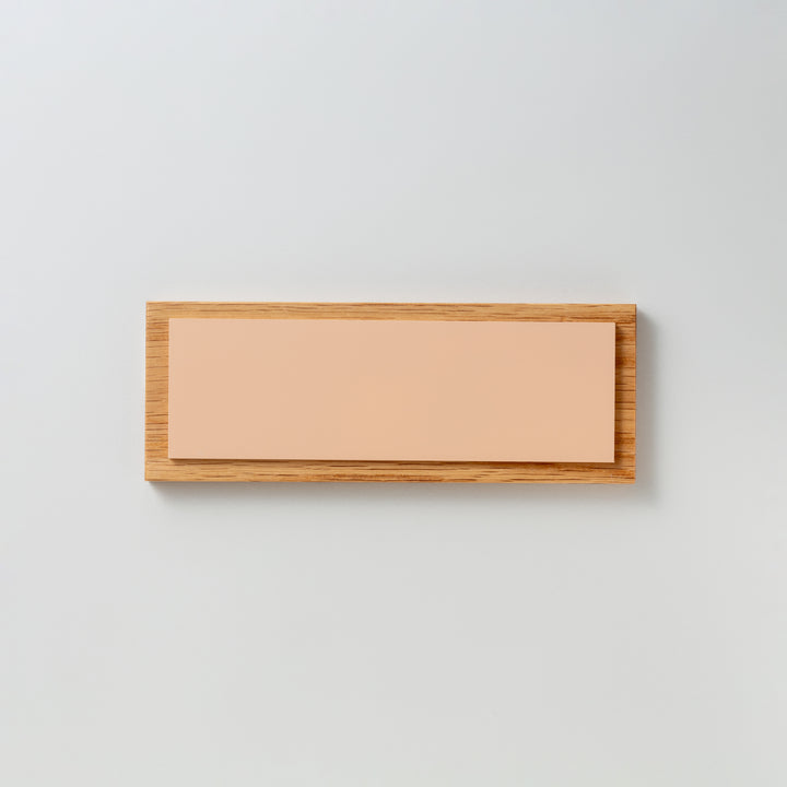 THE DOOR PLATE - 異素材MIX