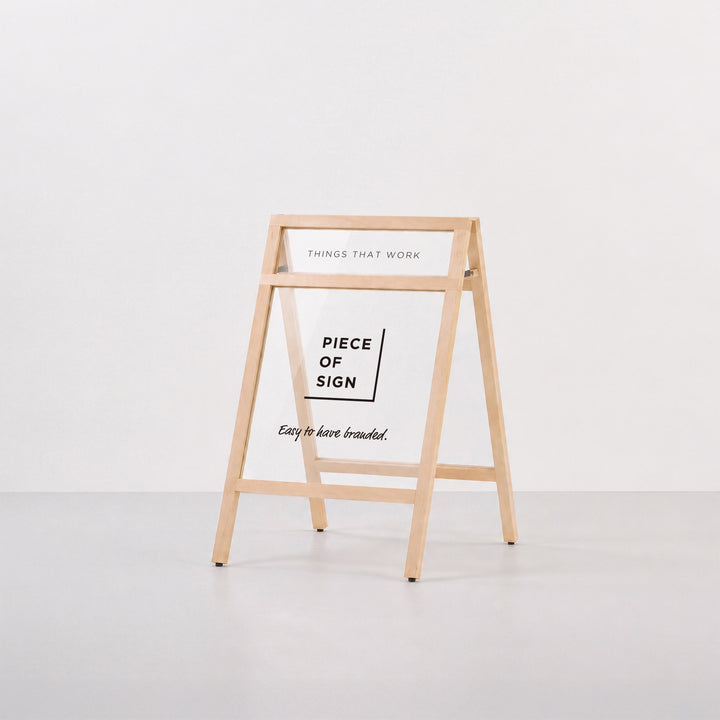 A-SHAPED WOOD FRAME スタンドサイン