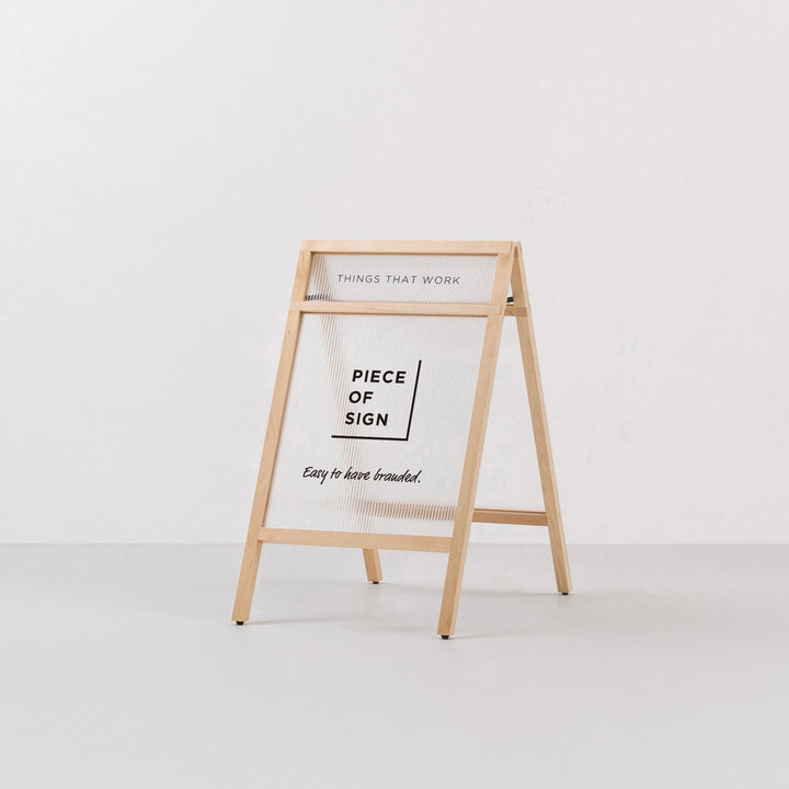 A-SHAPED WOOD FRAME スタンドサイン