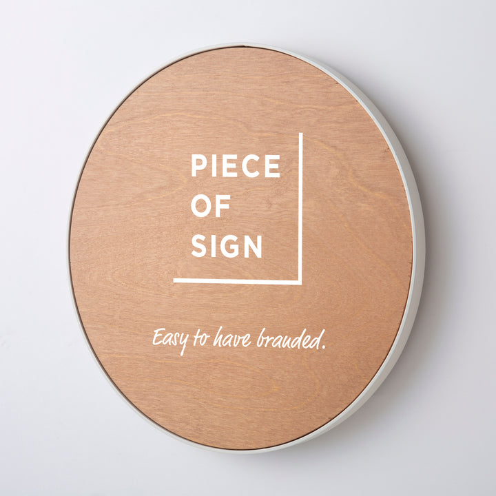FRAMED FLAT PLATE ウォールサイン - PIECE OF SIGN