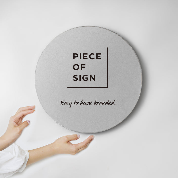 FRAMED FLAT PLATE ウォールサイン