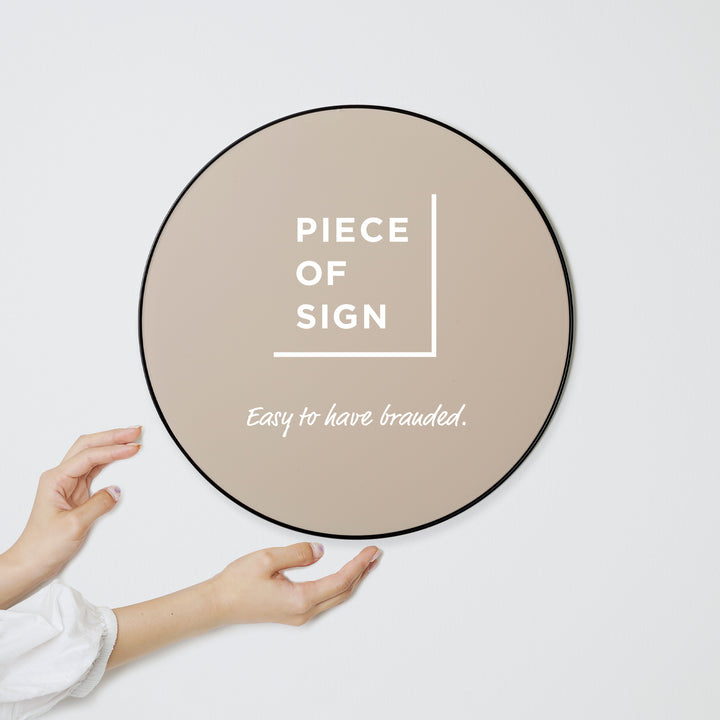 FRAMED FLAT PLATE ウォールサイン - PIECE OF SIGN