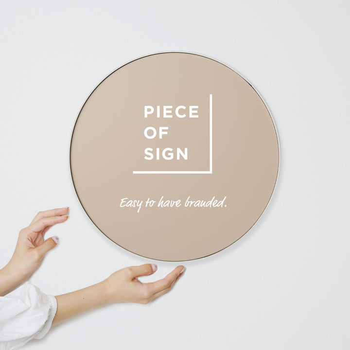 FRAMED FLAT PLATE ウォールサイン - PIECE OF SIGN