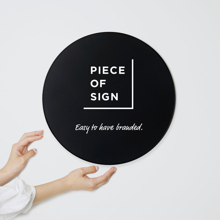 FRAMED FLAT PLATE ウォールサイン - PIECE OF SIGN