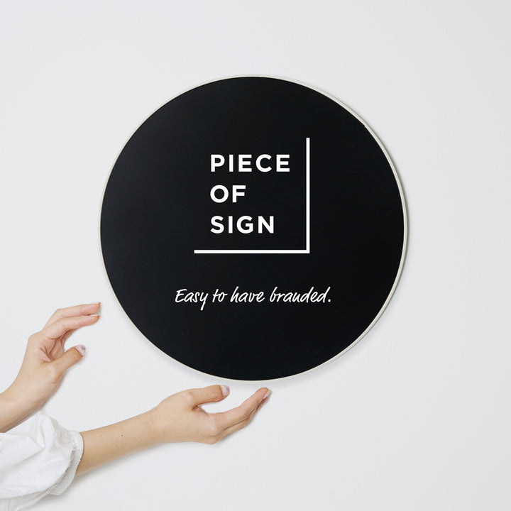 FRAMED FLAT PLATE ウォールサイン - PIECE OF SIGN