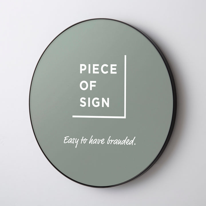 FRAMED FLAT PLATE ウォールサイン - PIECE OF SIGN