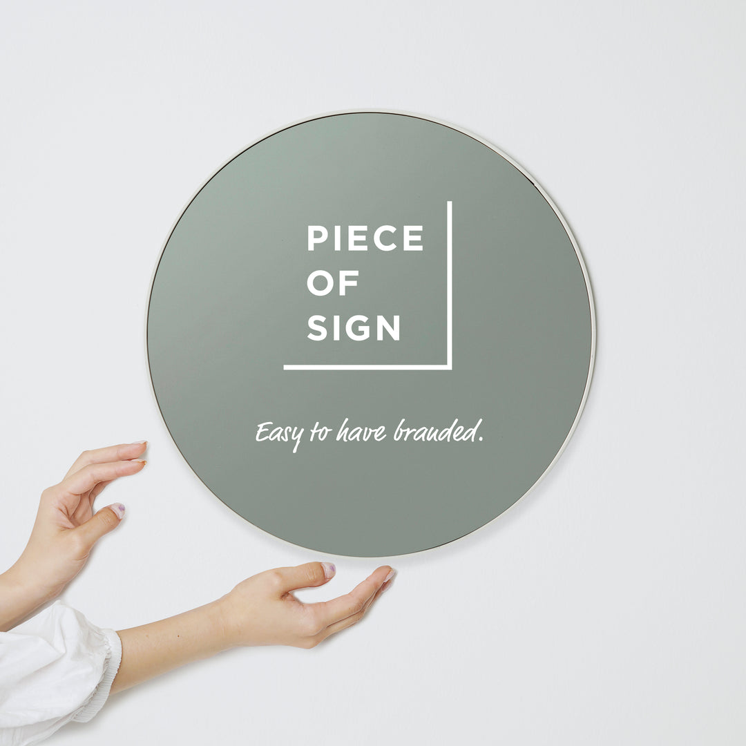 FRAMED FLAT PLATE ウォールサイン