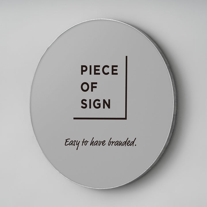 FRAMED FLAT PLATE ウォールサイン