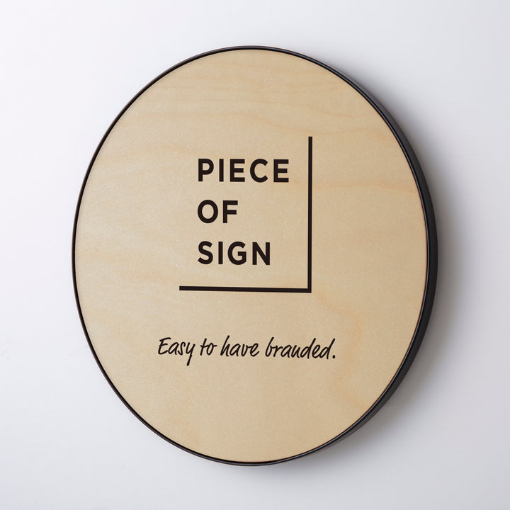 FRAMED FLAT PLATE ウォールサイン - PIECE OF SIGN