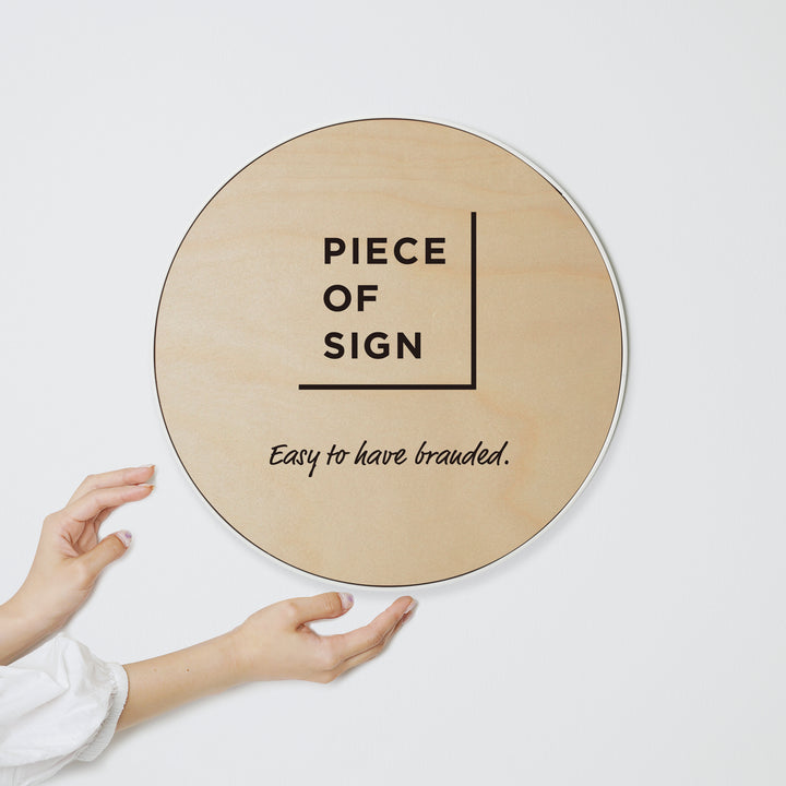 FRAMED FLAT PLATE ウォールサイン - PIECE OF SIGN