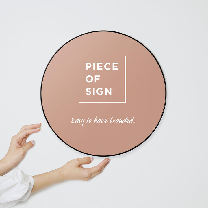 FRAMED FLAT PLATE ウォールサイン - PIECE OF SIGN
