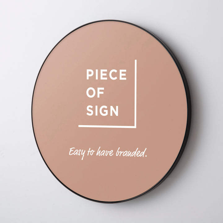 FRAMED FLAT PLATE ウォールサイン - PIECE OF SIGN