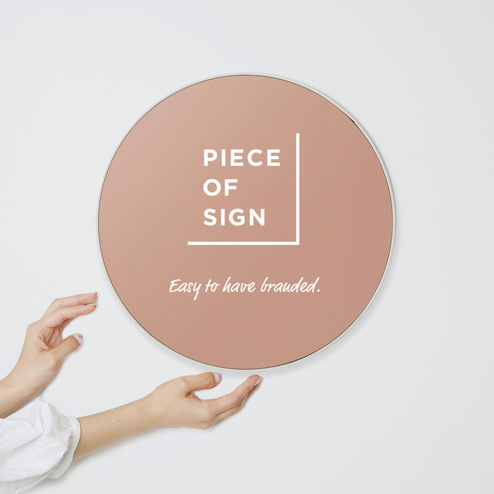 FRAMED FLAT PLATE ウォールサイン - PIECE OF SIGN