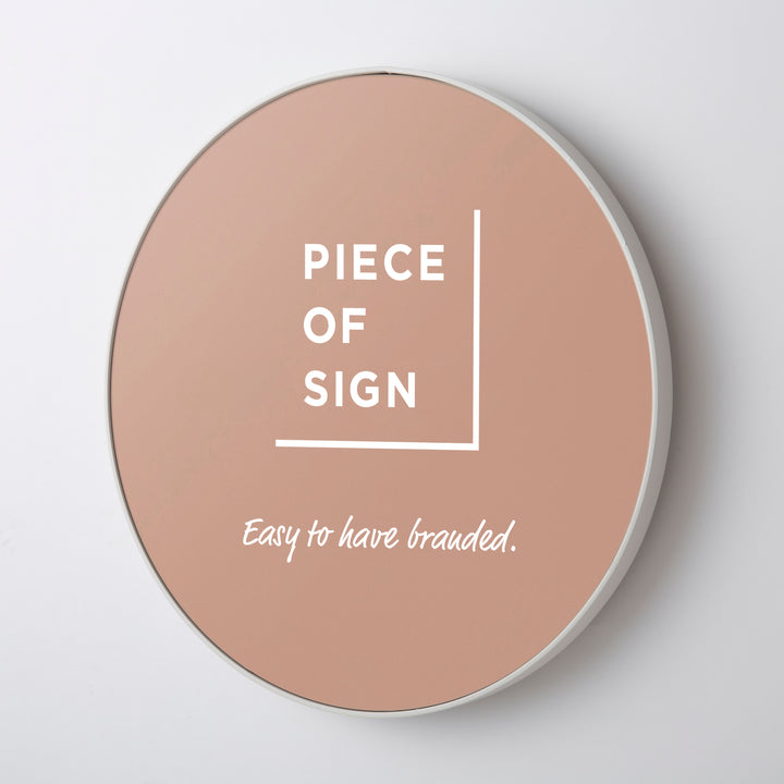 FRAMED FLAT PLATE ウォールサイン - PIECE OF SIGN