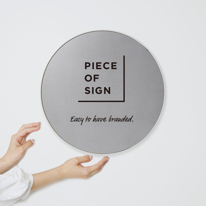 FRAMED FLAT PLATE ウォールサイン - PIECE OF SIGN