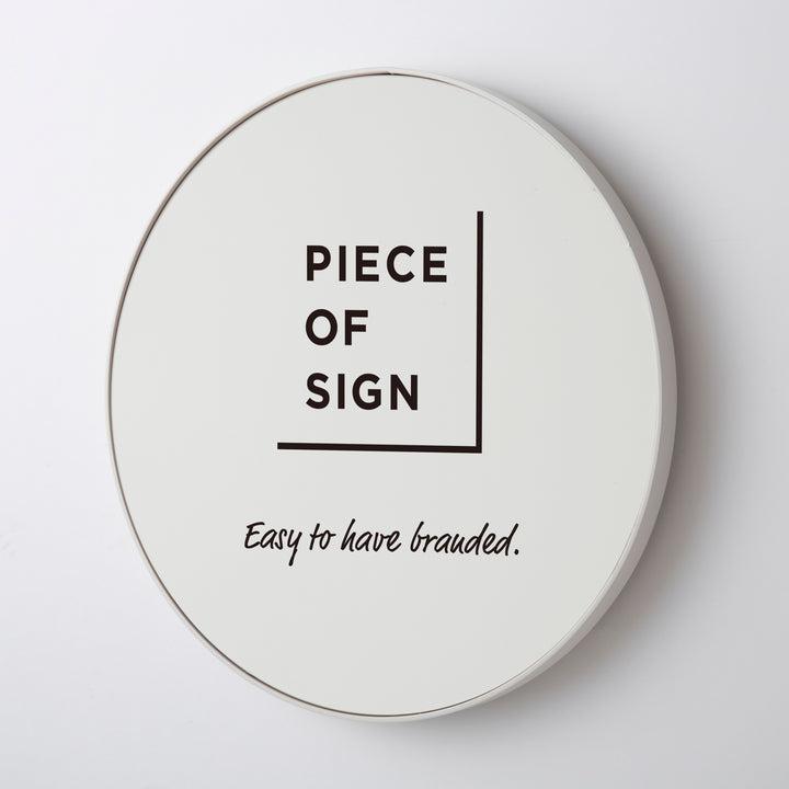 FRAMED FLAT PLATE ウォールサイン - PIECE OF SIGN