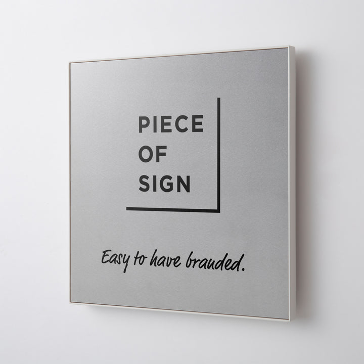 FRAMED FLAT PLATE ウォールサイン - PIECE OF SIGN