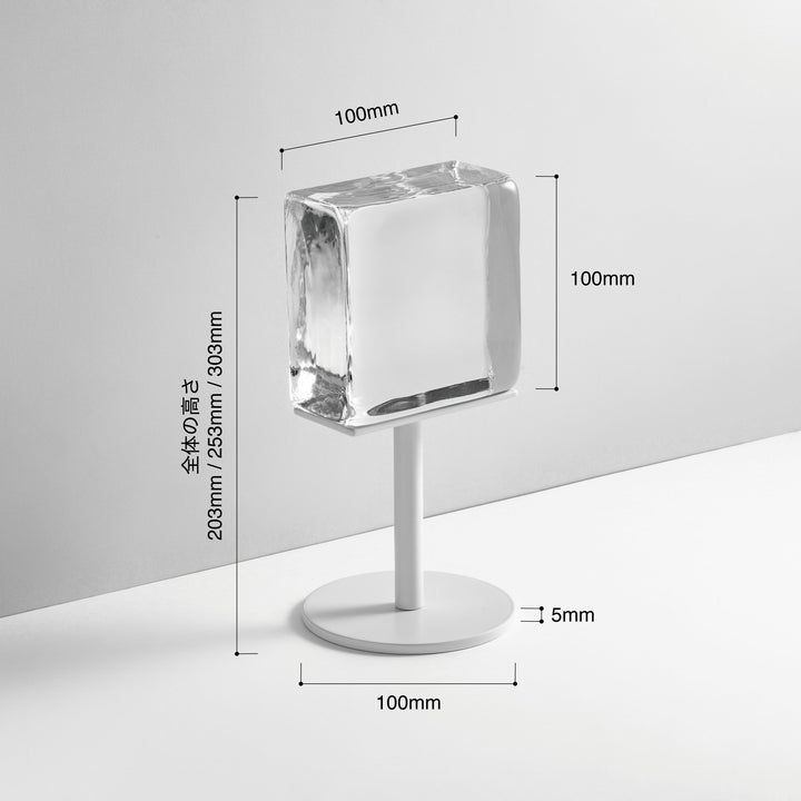 TABLE POLE ブロックサイン- BLACK - PIECE OF SIGN