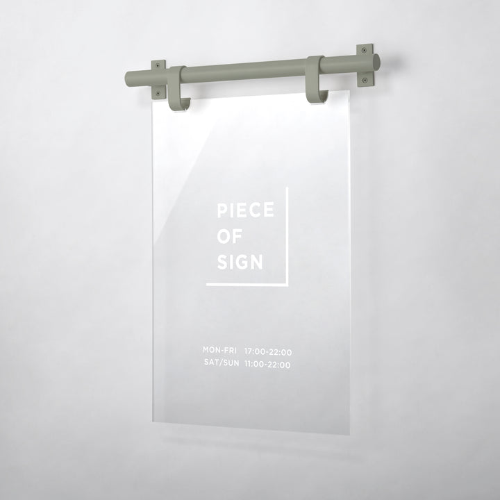 HANGING ウォールサイン 壁掛け L-SIZE - PIECE OF SIGN