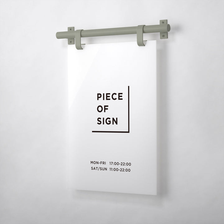 HANGING ウォールサイン 壁掛け L-SIZE - PIECE OF SIGN