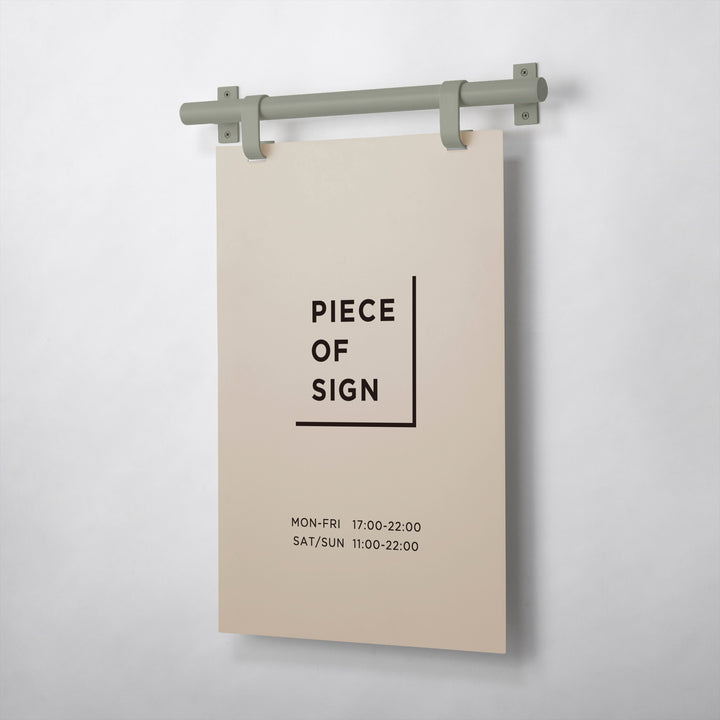 HANGING ウォールサイン 壁掛け L-SIZE - PIECE OF SIGN