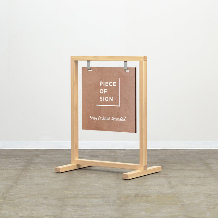 WOOD FRAME スタンドサイン - PIECE OF SIGN