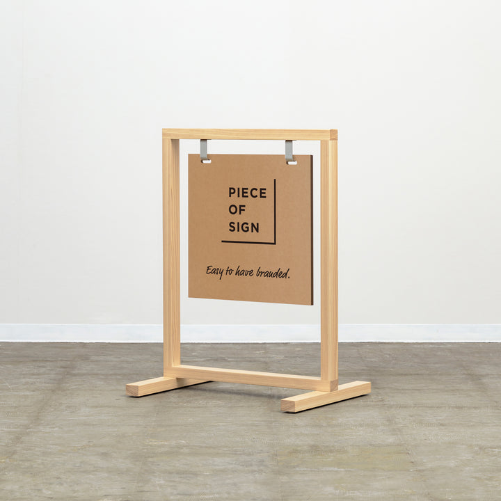 WOOD FRAME スタンドサイン - PIECE OF SIGN