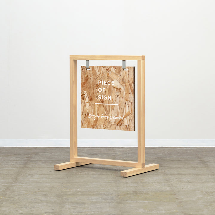 WOOD FRAME スタンドサイン - PIECE OF SIGN