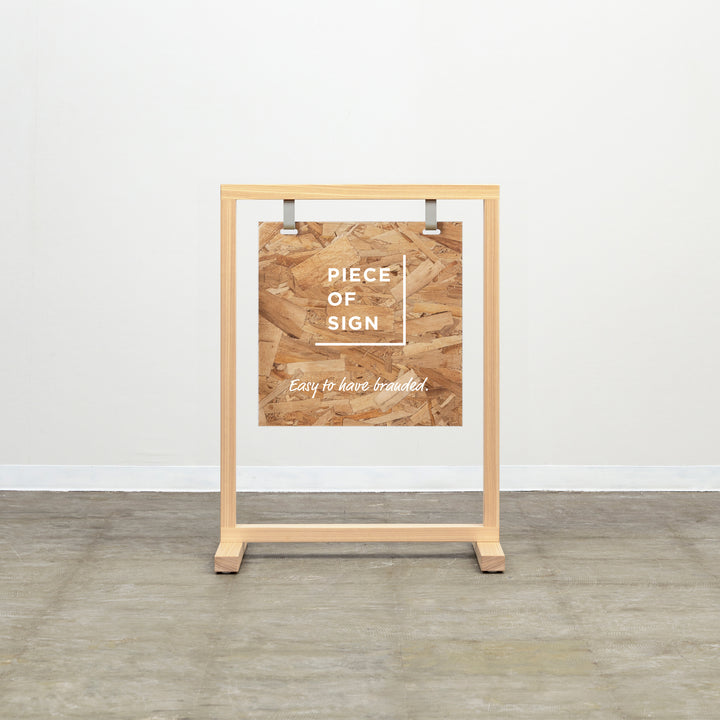 WOOD FRAME スタンドサイン - PIECE OF SIGN