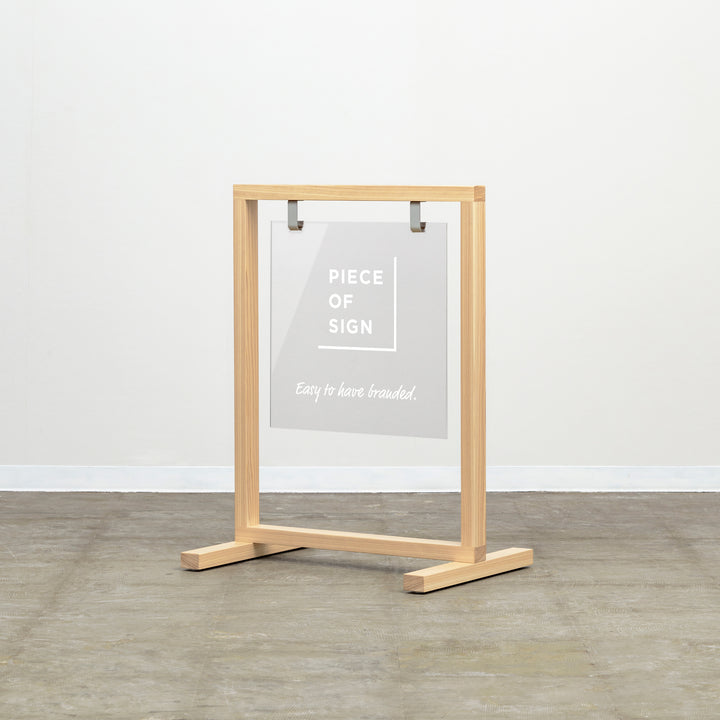 WOOD FRAME スタンドサイン - PIECE OF SIGN
